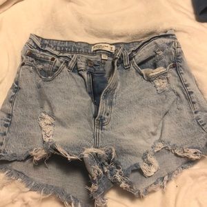 Abercrombie and Fitch denim shorts